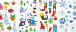let it snow - adesivo removibile da parete