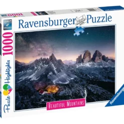 le tre cime di lavaredo - puzzle 1000 pezzi