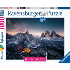 le tre cime di lavaredo - puzzle 1000 pezzi