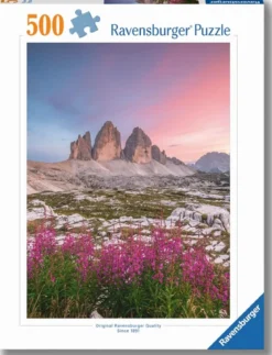 le tre cime di lavaredo - puzzle 500 pezzi