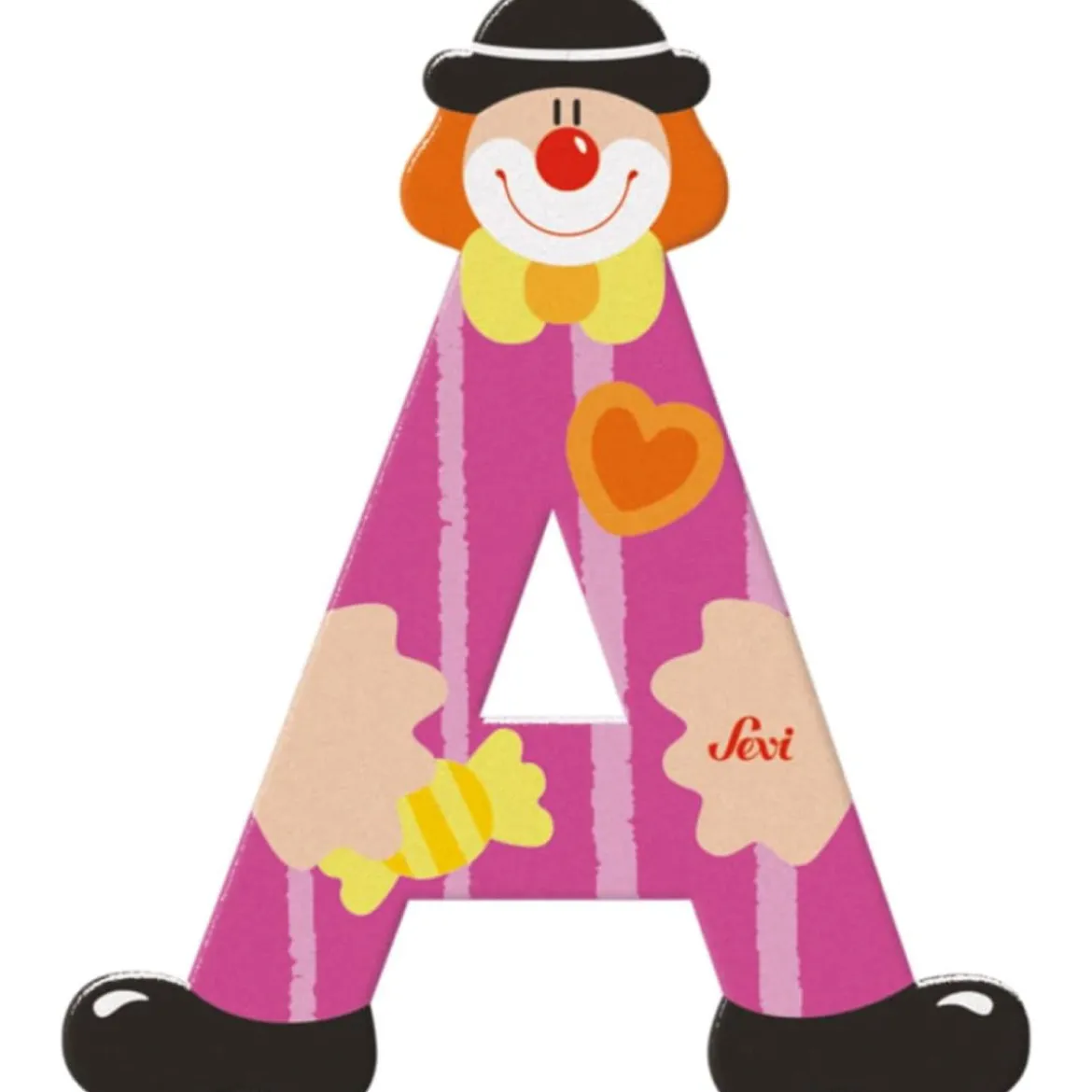lettera a - clown