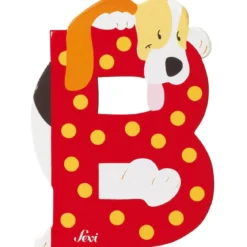 lettera b basset hound