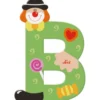 lettera b - clown