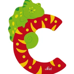 lettera c camaleonte