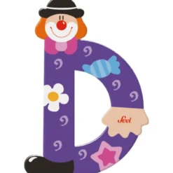 lettera d - clown