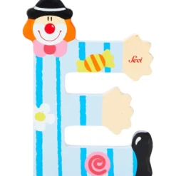 lettera e - clown