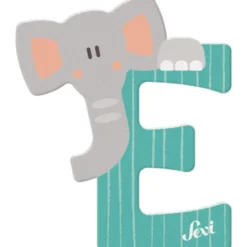 lettera e - elefante