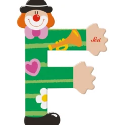 lettera f - clown