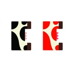lettera in legno - e