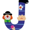 lettera j - clown