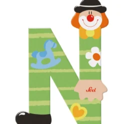 lettera n - clown