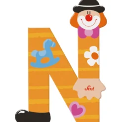lettera n - clown
