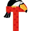 lettera t - tucano