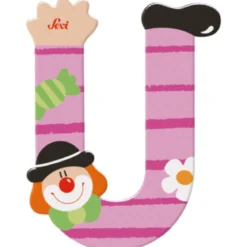lettera u - clown