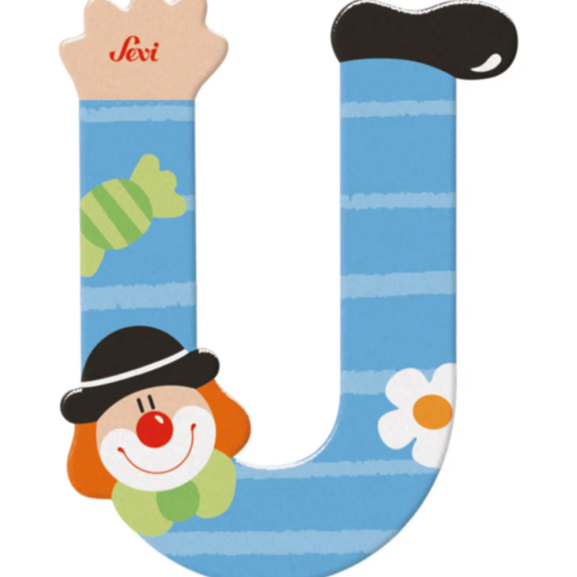 lettera u - clown