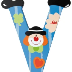 lettera v - clown