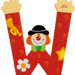 lettera w - clown