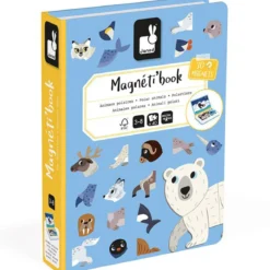 libro magnetico animali polari - 30 magneti