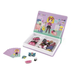 libro magnetico costumi ragazza - 46 magneti