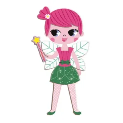 libro magnetico costumi ragazza - 46 magneti