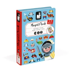 libro magnetico costumi ragazzo - 36 magneti