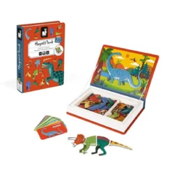 libro magnetico dinosauri - 40 magneti