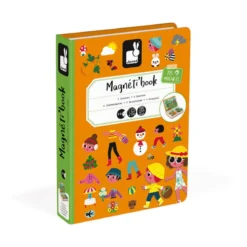 libro magnetico le 4 stagioni - 115 magneti