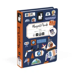 libro magnetico lo spazio - 52 magneti