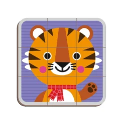 libro magnetico mix & match animali - 72 magneti