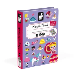 libro magnetico principesse - 55 magneti