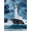 lighthouse in the storm - puzzle 1000 pezzi