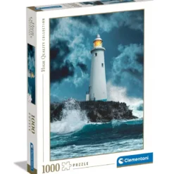 lighthouse in the storm - puzzle 1000 pezzi