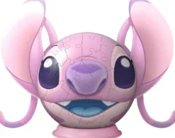 lilo e stitch - angel con orecchie - puzzle 3d