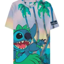 lilo & stitch - aop unisex short sleeved t-shirt - m