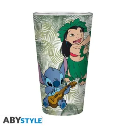 lilo & stitch - bicchiere 400ml - lilo & stitch ohana