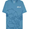 lilo & stitch - hugging stitch - unisex short sleeved t-shirt - xs