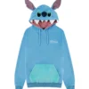 lilo & stitch - stitch - novelty hoodie - m