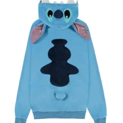 lilo & stitch - stitch - novelty hoodie - l