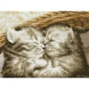 little darlings - diamond dotz squares dq8.023 42x30cm