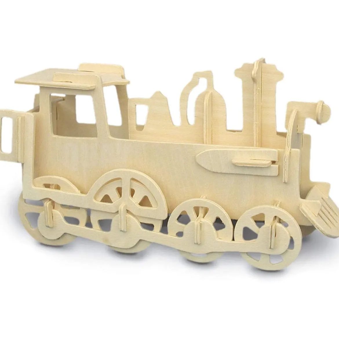 locomotive - kit di costruzioni in legno (certificazione fsc)