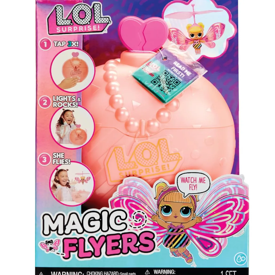 lol surprise magic flyer - flutter star - flying doll