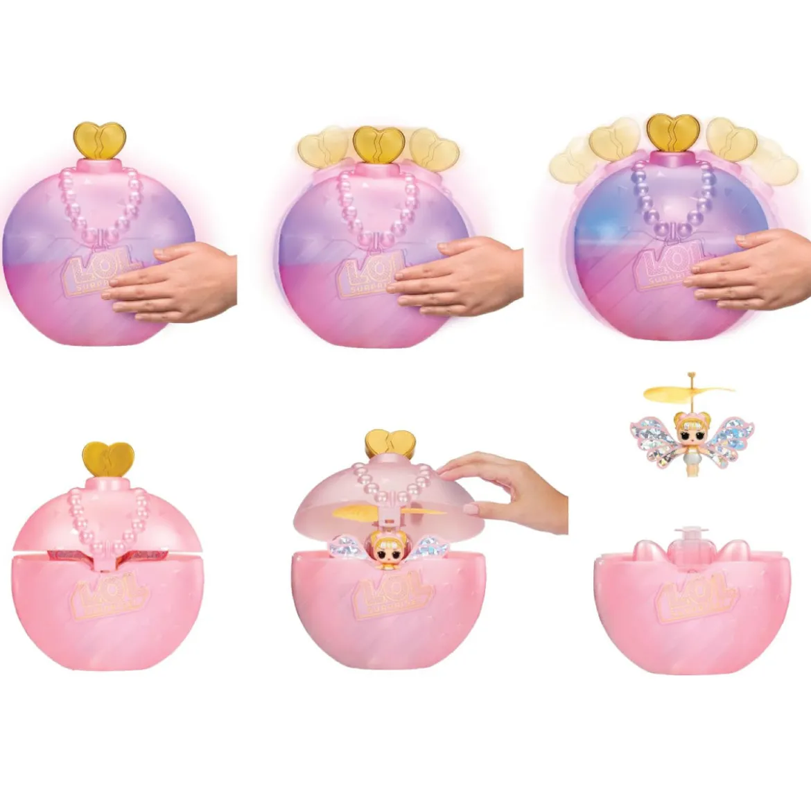 lol surprise magic flyer - sky starling - flying doll