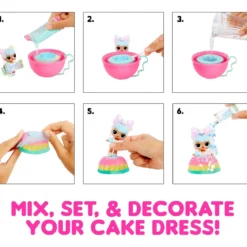 lol surprise - mix and make - birthday cake tots