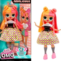 lol surprise omg - neonlicious - fashion doll 25cm
