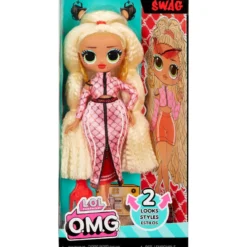 lol surprise omg - swag - fashion doll 25cm