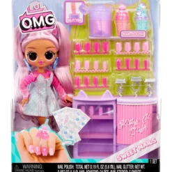 lol surprise omg - sweet nails - kitty k cafè