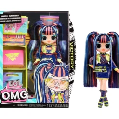 lol surprise omg - victory - fashion doll 25cm