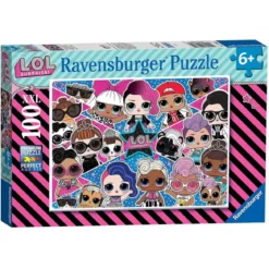 lol surprise - puzzle 100 pezzi xxl