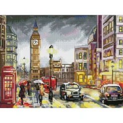 london scene - diamond dotz squares dq10.005 52x37cm