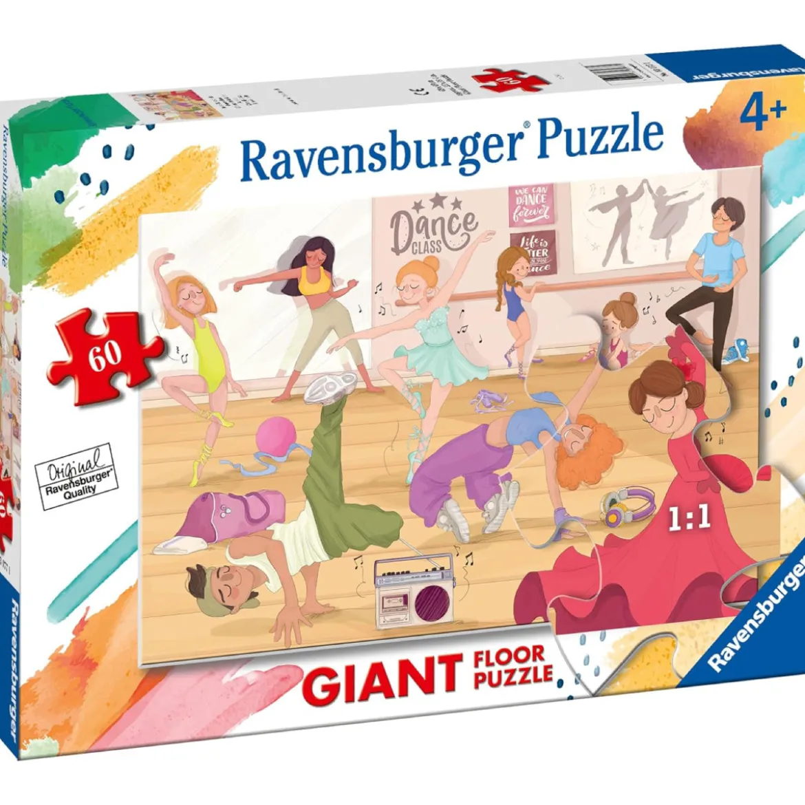 l'ora di danza - puzzle da pavimento 60 pezzi